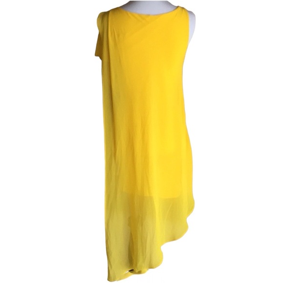 💛BeBe Bright Yellow Goddess Dress 💛 - Picture 8 of 8